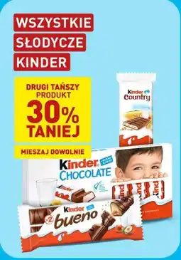 ALDI Wszystkie słodycze Kinder oferta