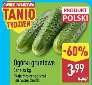 ALDI Ogórki gruntowe oferta