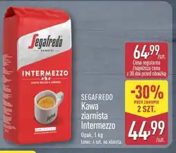 ALDI SEGAFREDO Kawa ziarnista Intermezzo oferta