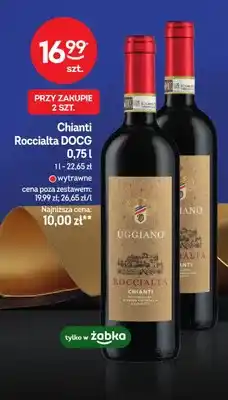 Wino czerwone wytrawne Chianti Roccialta DOCG Uggiano