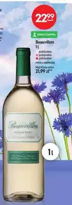 Żabka Wino białe półsłodkie Beauvillon oferta