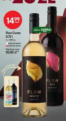Żabka Wino białe Flow White Cuvée oferta