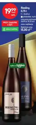 Żabka Wino białe Riesling Weißer Edelstein półsłodkie oferta