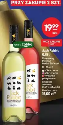 Żabka Wino białe Jack Rabbit Chardonnay oferta