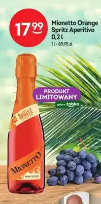 Żabka Drink Mionetto Orange Spritz Aperitivo oferta