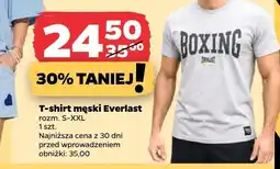 Netto T-shirt męski Everlast oferta