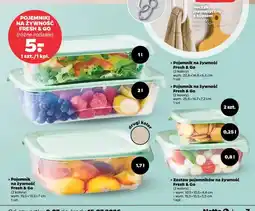 Netto Pojemnik na żywność Fresh & Go 22,8x14,8x6,2 cm oferta