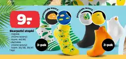 Netto Skarpetki stopki 3-pak oferta