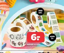 Netto Naklejki w rolce Dinozaury oferta