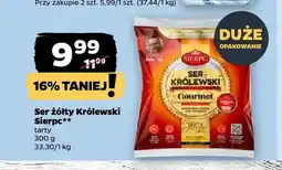 Netto Ser żółty Królewski Sierpc tarty oferta