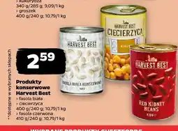 Netto Fasola biała konserwowa Harvest Best oferta