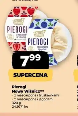 Netto Pierogi z mascarpone i truskawkami Nowy Wiśnicz oferta
