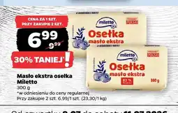 Netto Masło ekstra osełka Miletto oferta