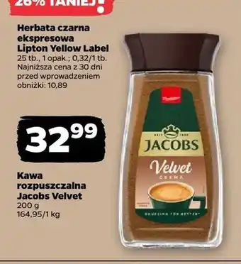 Netto Kawa rozpuszczalna Jacobs Velvet oferta
