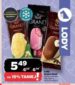 Netto Lody na patyku Pistachio Grand Koral oferta