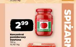 Netto Koncentrat pomidorowy Dawtona oferta