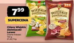 Netto Chipsy Wiejskie Ziemniaczki o smaku cebulki oferta