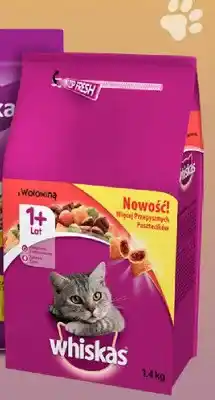Netto Karma sucha dla kotów Whiskas z wołowiną oferta