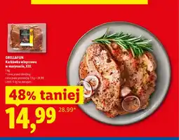 Lidl Karkówka wieprzowa w marynacie XXL Grill&Fun oferta