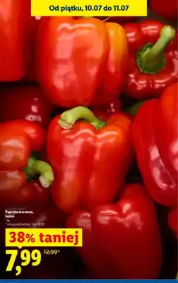 Lidl Papryka czerwona luzem oferta