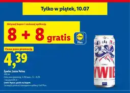 Lidl Piwo Żywiec Jasne Pełne oferta