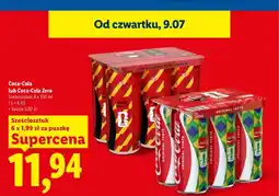 Lidl Napój gazowany Coca-Cola 6-pak oferta