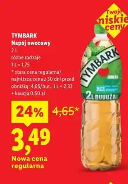 Lidl Napój owocowy Tymbark oferta