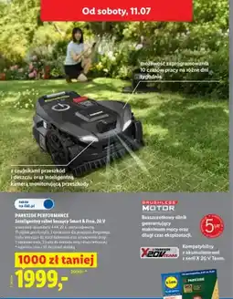 Lidl Robot koszący Parkside Performance Smart & Free 20V oferta