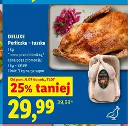 Lidl Tuszka z perliczki Deluxe oferta