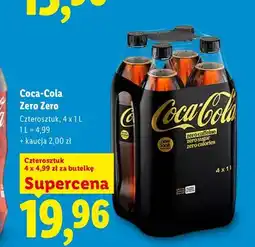 Lidl Napój gazowany Coca-Cola Zero Zero 4-pak oferta