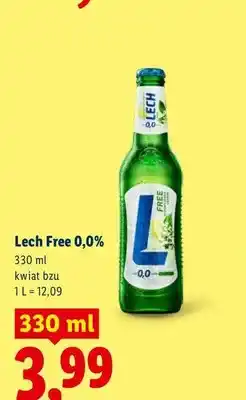 Lidl Piwo bezalkoholowe Lech Free kwiat bzu oferta