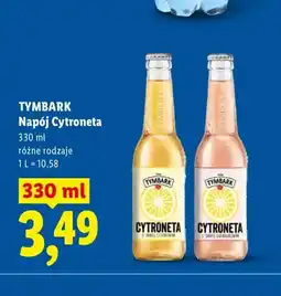 Lidl Napój Cytroneta Tymbark o smaku cytrynowym oferta