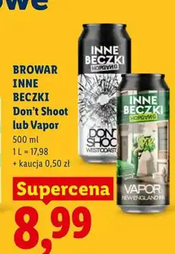Lidl Piwo Inne Beczki Don't Shoot oferta