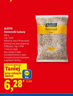 Lidl Słonecznik łuskany Alesto oferta