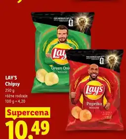 Lidl Chipsy Lay's Green Onion oferta