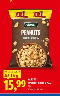Lidl Orzeszki ziemne smażone i solone Alesto XXL oferta