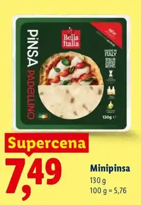 Lidl Minipinsa Bella Italia oferta
