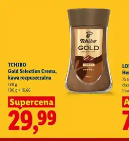 Lidl Kawa rozpuszczalna Tchibo Gold Selection Crema oferta