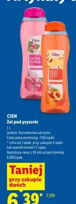Lidl Żel pod prysznic Cien Jaśminowa Aura oferta