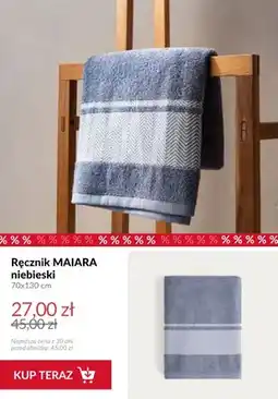 Homla Ręcznik Maiara niebieski 70x130 cm oferta