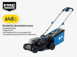 Castorama Kosiarka akumulatorowa Mac Allister oferta