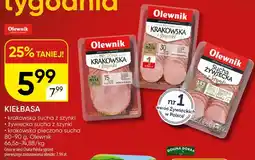 Chata Polska Kiełbasa krakowska sucha z szynki Olewnik oferta