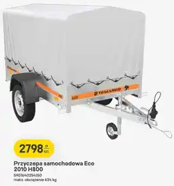 Castorama Przyczepa samochodowa Temared Eco 2010 H800 oferta