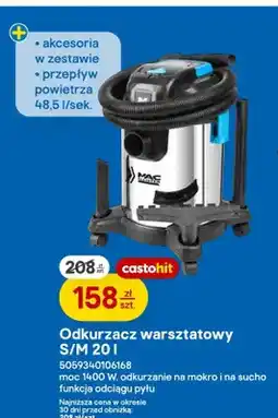 Castorama Odkurzacz warsztatowy Mac Allister S/M oferta
