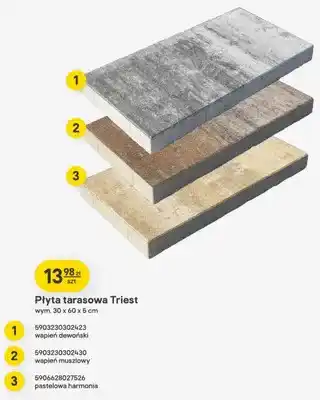 Castorama Płyta tarasowa Triest oferta