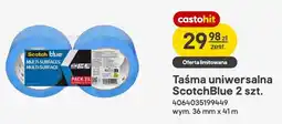 Castorama Taśma uniwersalna ScotchBlue 2-pak oferta