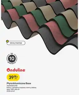 Castorama Płyta bitumiczna Onduline Base oferta