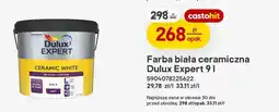 Castorama Farba biała ceramiczna Dulux Expert oferta