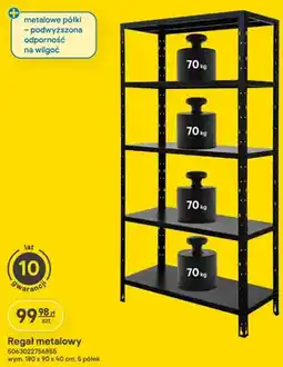 Castorama Regał metalowy oferta