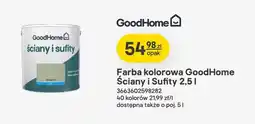 Castorama Farba kolorowa GoodHome Ściany i Sufity oferta